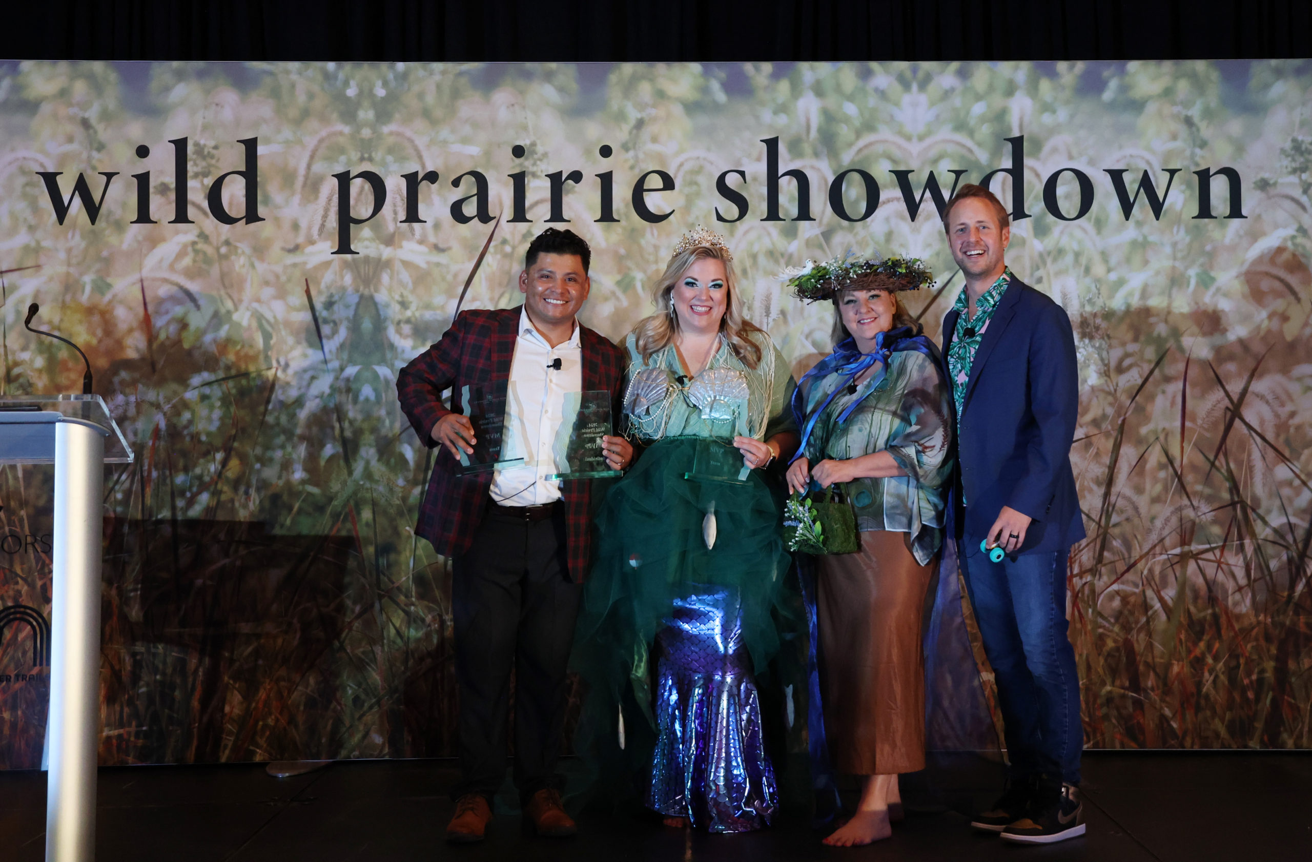 Award winners from the competition