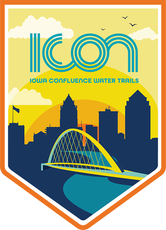 ICON badge with a silhouette of the downtown skyline