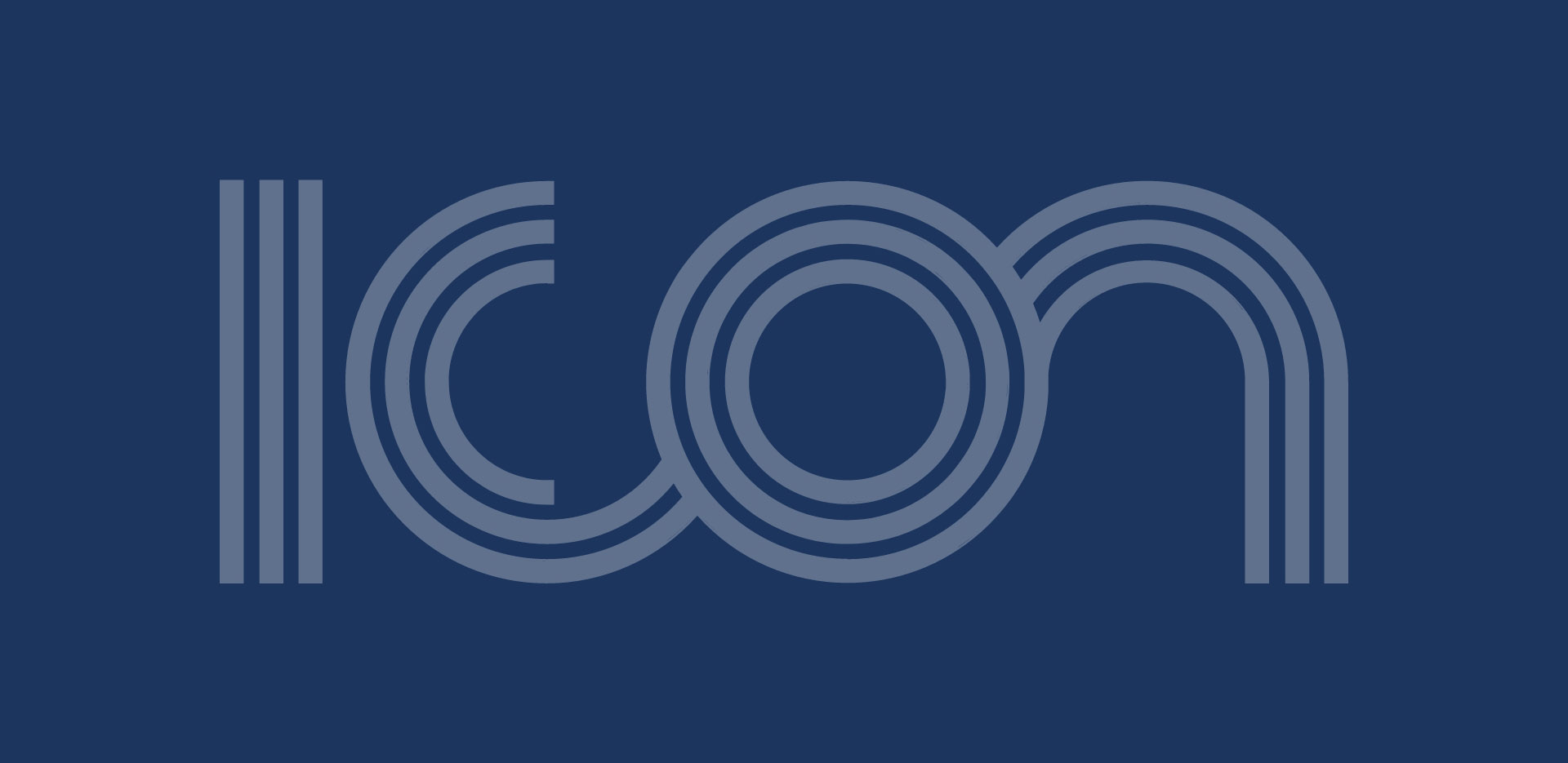 NoNewsIsGoodNewsNewsPlaceholder-2 ICON logo on a navy background