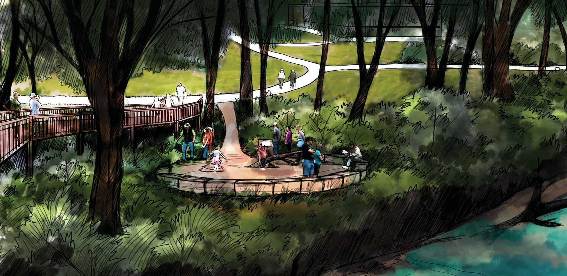 News-MidAmericanEnergyInvestment-1920×935-1 Rendering of a trail along a river